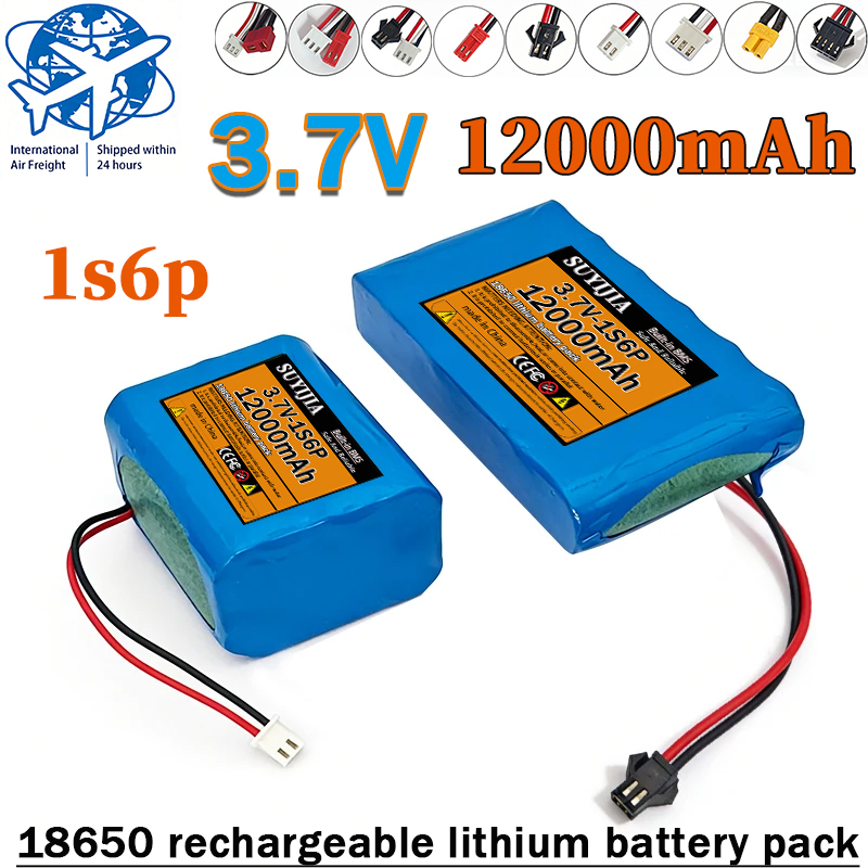 Drone Battery Li-Ion - 3.7V 18650 Rechargeable Lithium Battery Pack