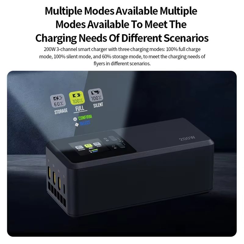24-Hour Delivery Three-Way Sma - Drone Battery Smart reseña y precio