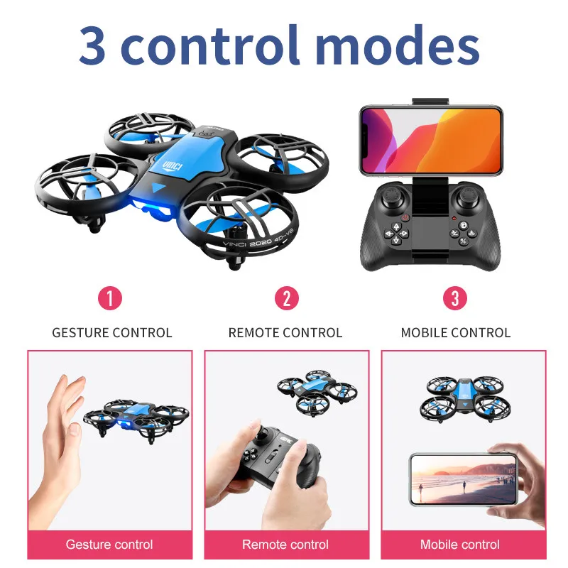 V8 New Mini Drone 4K Professio - Drone Battery Box reseña y precio