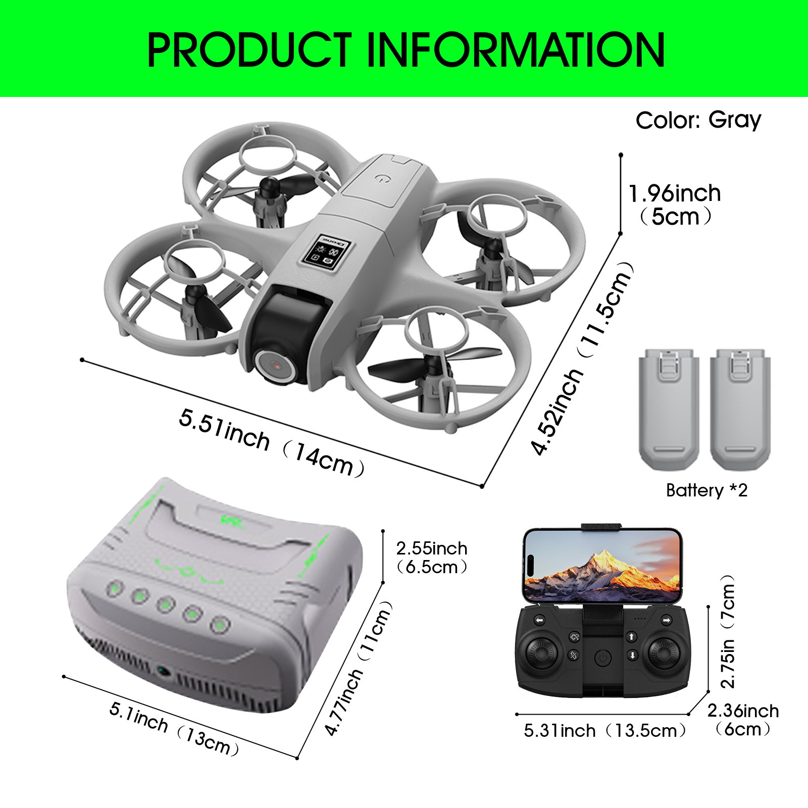Mini Drone That Is Easy For Be - Drone Battery Box reseña y precio