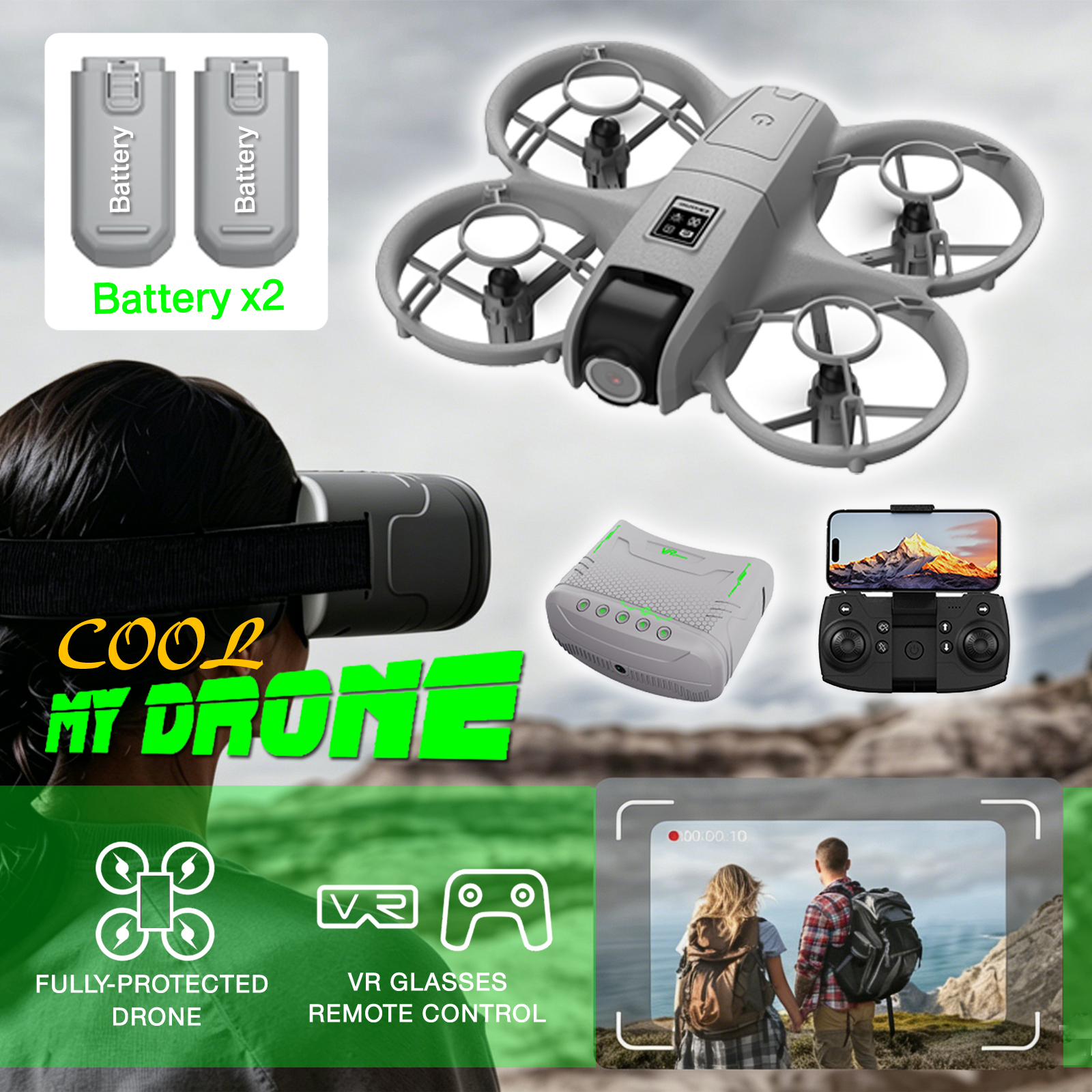 Mini Drone That Is Easy For Be - Drone Battery Box reseña y precio