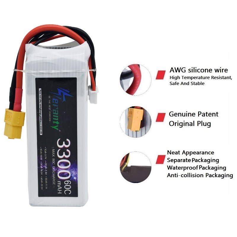 LiPo Rechargeable Battery 4S 3 - Drone Battery Connector reseña y precio