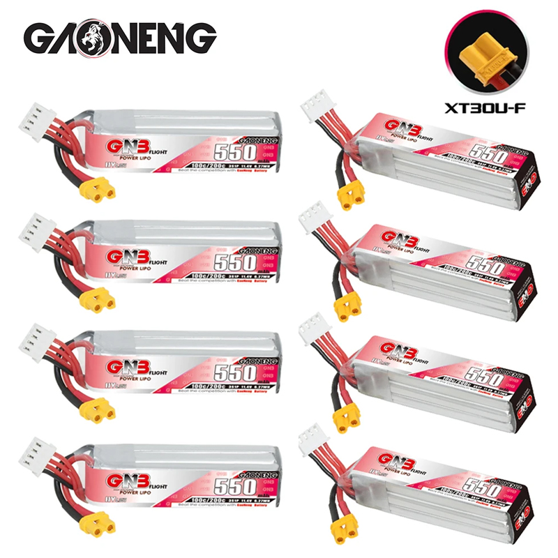 GNB HV 11.4V 550mAh 100C/200C  - Drone Battery Lipo reseña y precio