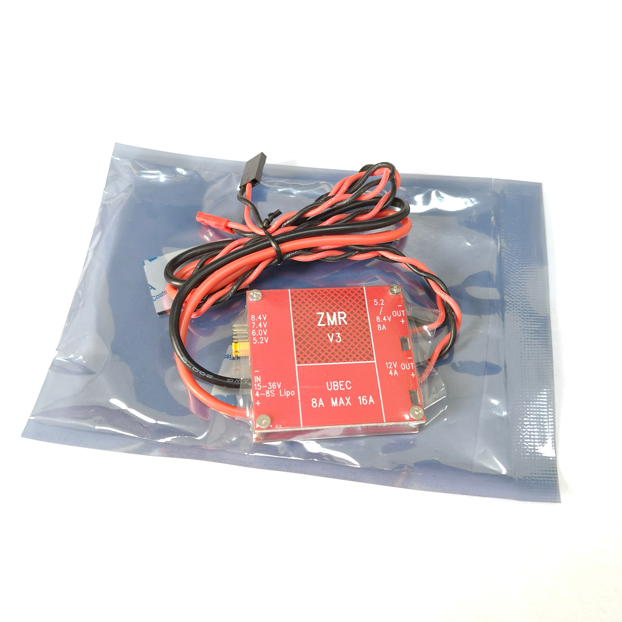 UBEC V2 V3 V4 ZMR 8A Dual BEC  - Drone Battery Connector reseña y precio