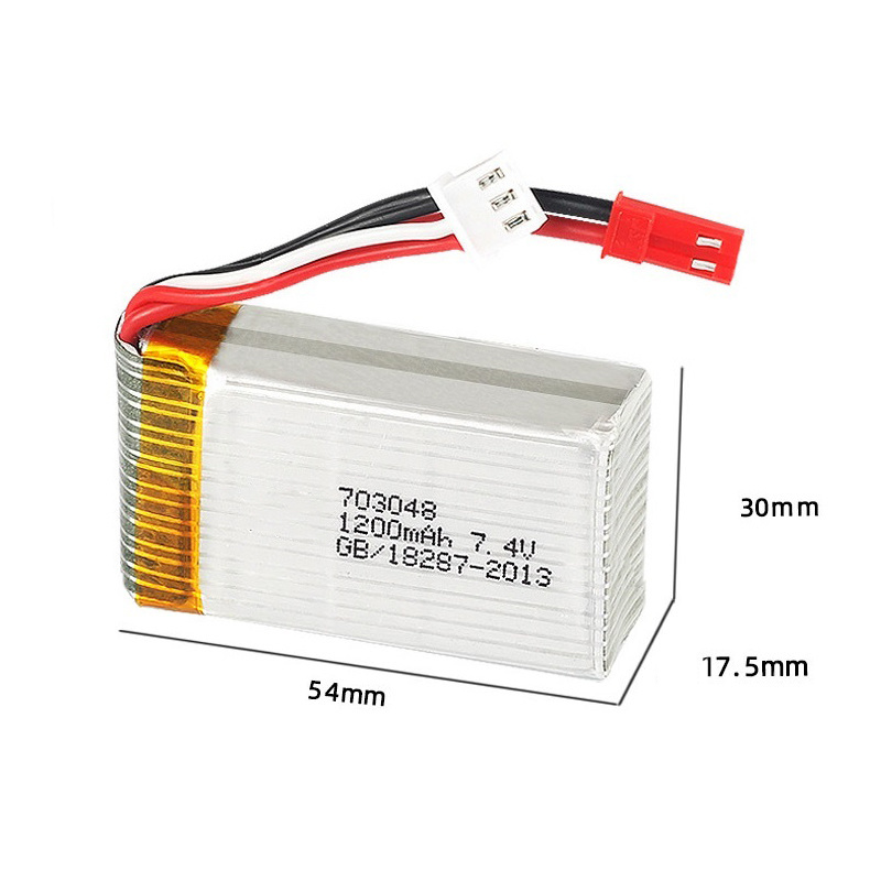 Lipo Battery 2S 7.4V 1200mAh 7 - Drone Battery Connector reseña y precio
