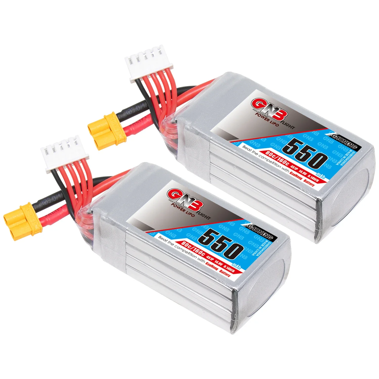 550mAh 4S 14.8V 80C with XT30  - Drone Battery 4S reseña y precio