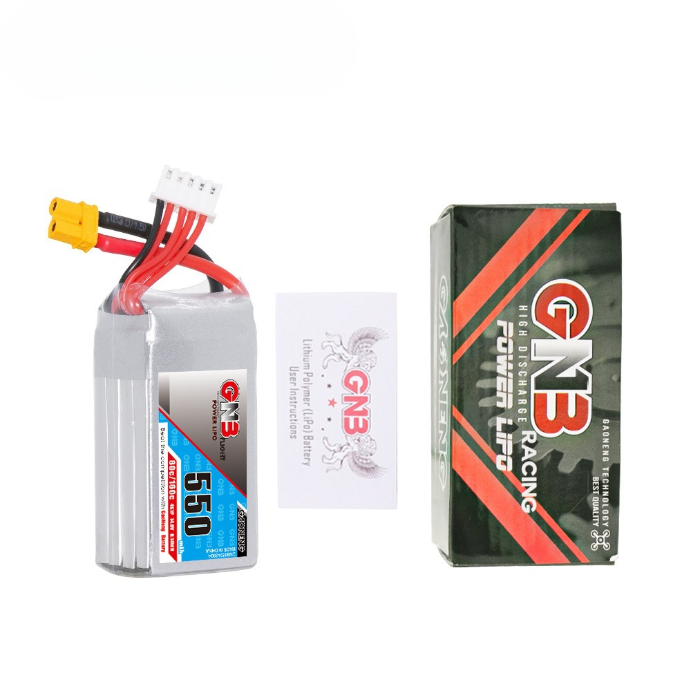 550mAh 4S 14.8V 80C with XT30  - Drone Battery 4S reseña y precio