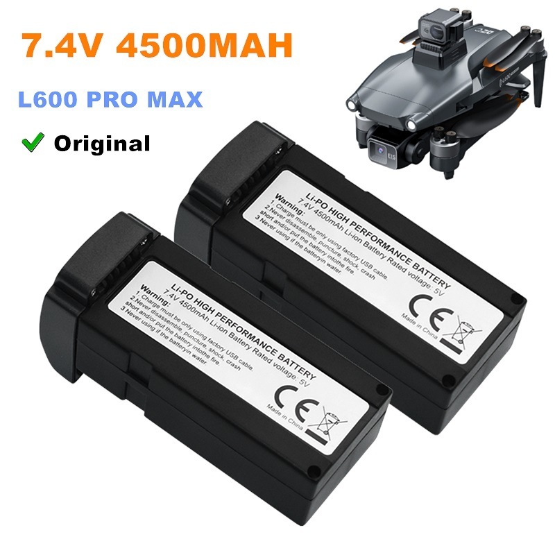7.4v 4500mah LI-PO Battery L60 - Drone Battery Li-Ion reseña y precio
