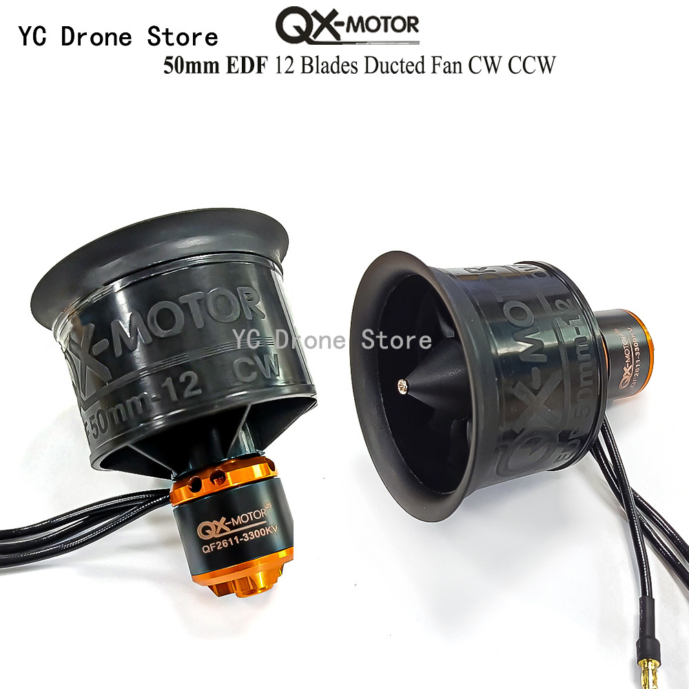 QX-MOTOR 50mm EDF QF2611 12-Bl - Drone Battery 3S reseña y precio