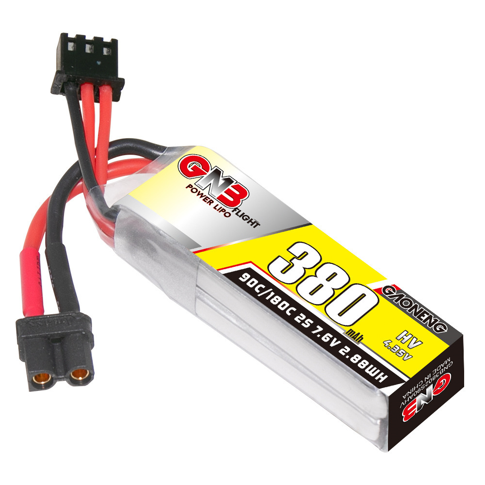 GNB 2S 7.6V 380mAh 90C/180C Li - Drone Battery Lipo reseña y precio