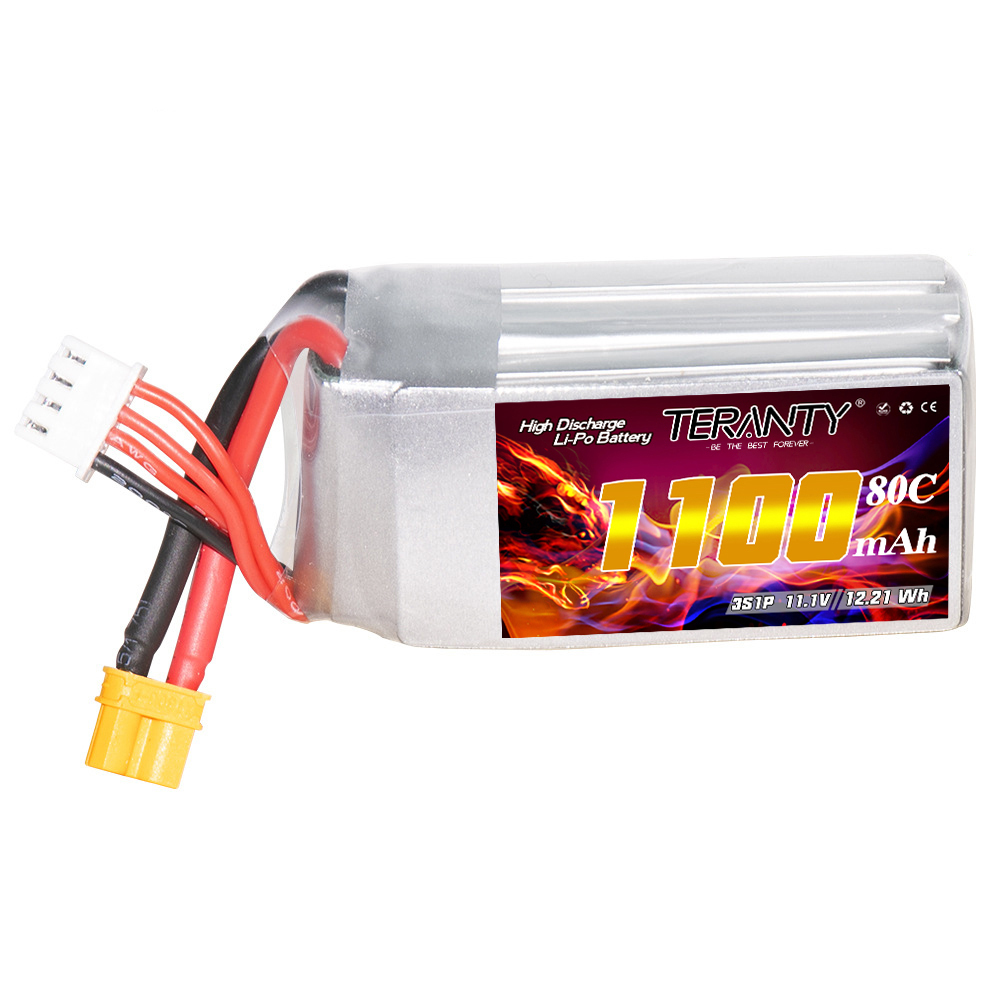 TERANTY 3S 11.1V 1100mAh 80C/1 - Drone Battery 3S reseña y precio