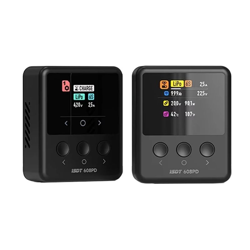 ISDT 608PD DC 240W/10A USB C 1 - Drone Battery Smart reseña y precio