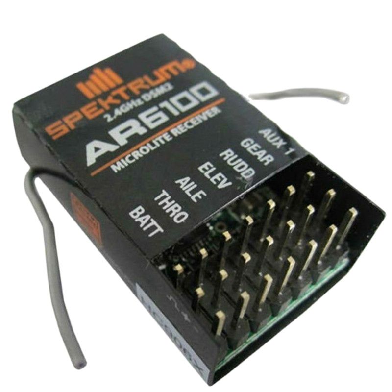 AR6100 DSM2 6CH 2.4GHz Receive - Drone Battery Connector reseña y precio