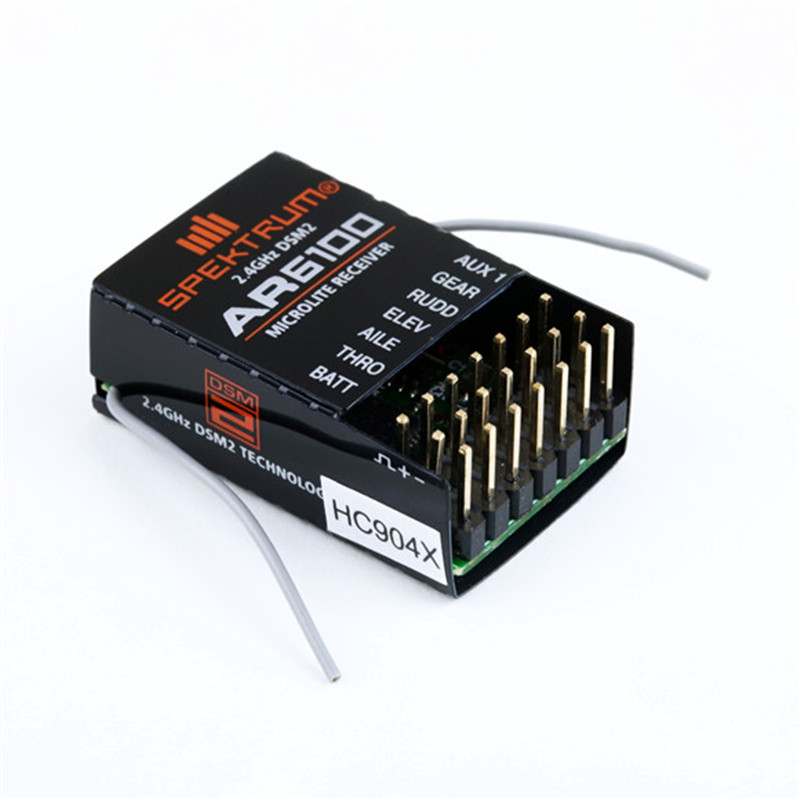 AR6100 DSM2 6CH 2.4GHz Receive - Drone Battery Connector reseña y precio