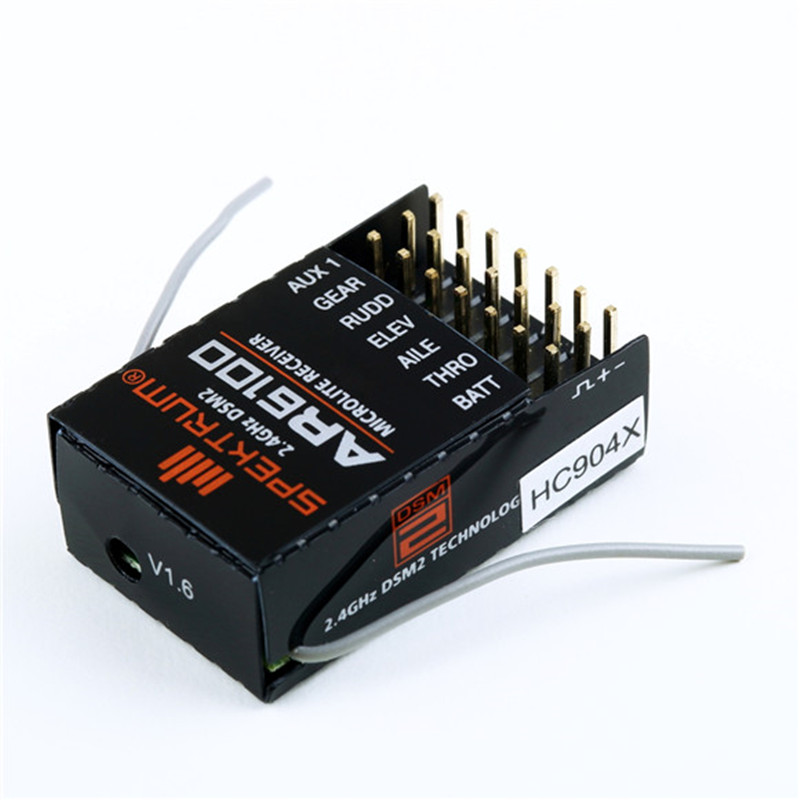 AR6100 DSM2 6CH 2.4GHz Receive - Drone Battery Connector reseña y precio