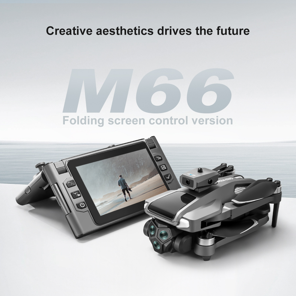 Foldable M66 RC Drone with 4.5 - Drone Battery Li-Ion reseña y precio