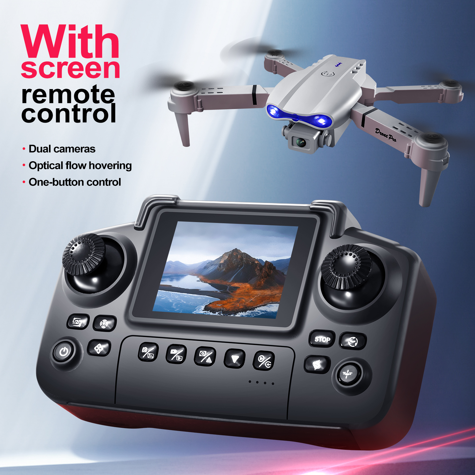 2025 New E88 E99 Upgraded Dron - Drone Battery Box reseña y precio