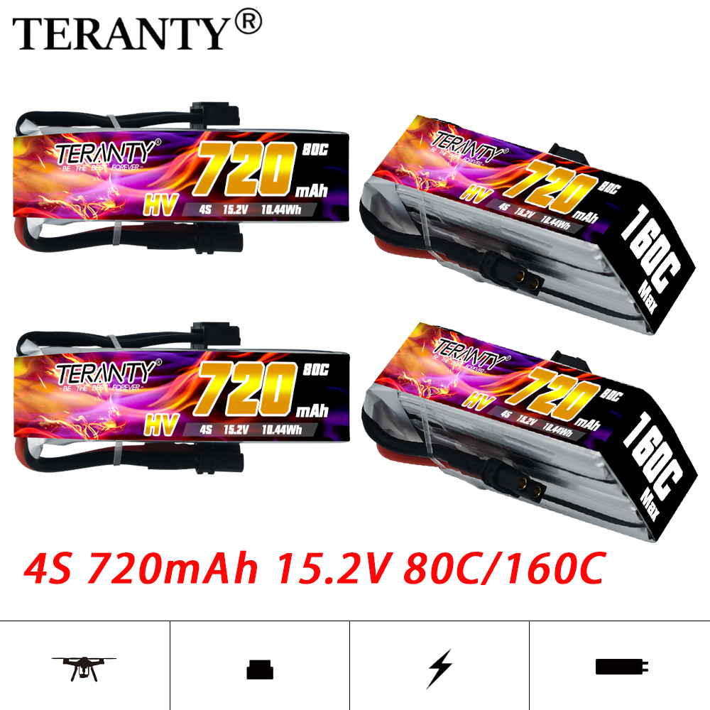 TERANTY 720mAh 4S 15.2V HV Lip - Drone Battery 4S reseña y precio