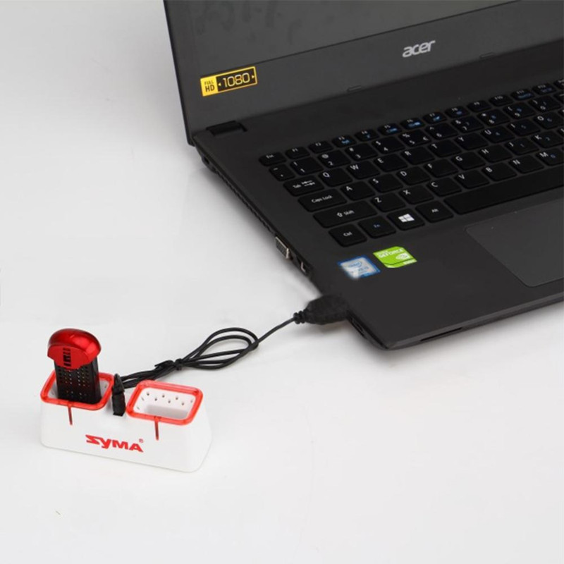 Dual USB Fast Charger for Syma - Drone Battery Box reseña y precio