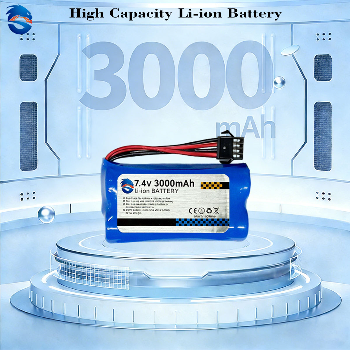Skymaker 7.4V 3000mAh 2S Li-Io - Drone Battery Li-Ion reseña y precio