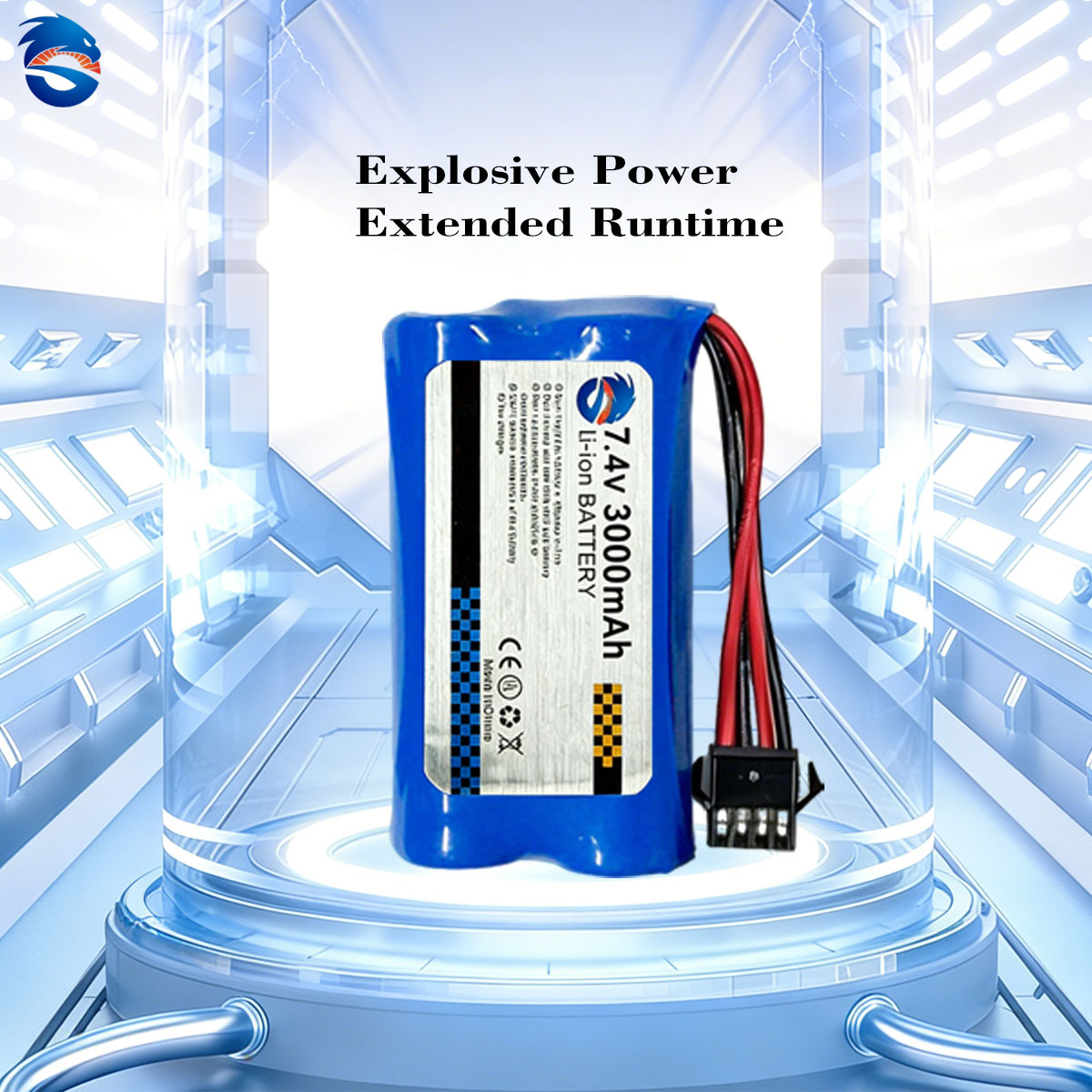 Skymaker 7.4V 3000mAh 2S Li-Io - Drone Battery Li-Ion reseña y precio