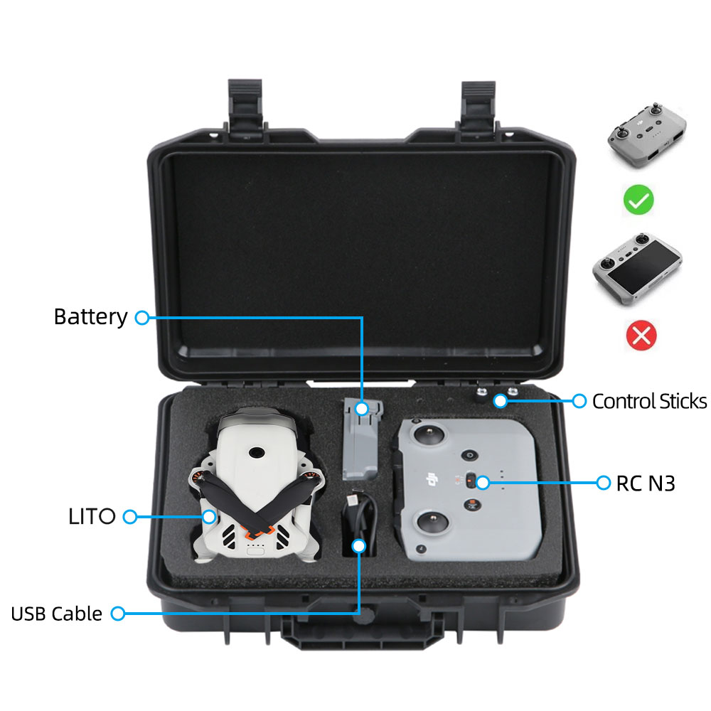 Portable Carrying Case for DJI - Drone Battery Bag reseña y precio