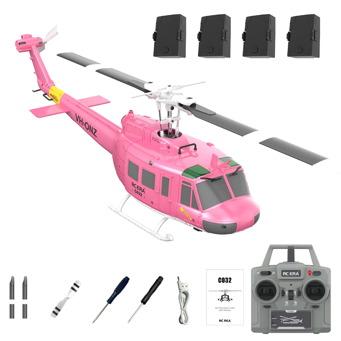 C032 6CH Brushless RC Helicopt - Drone Battery Alarm reseña y precio