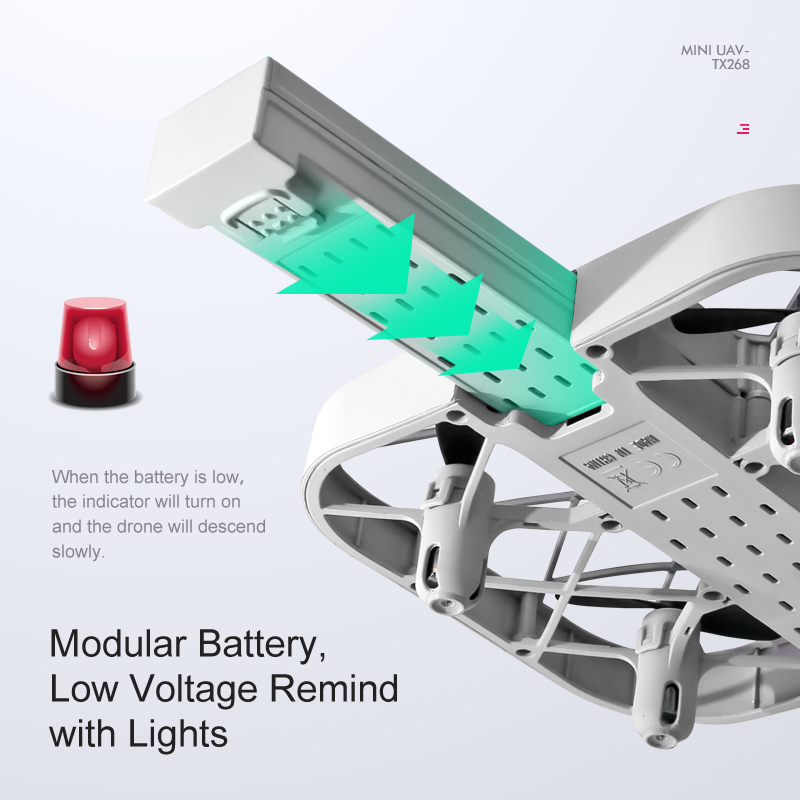 JJRC H107 FPV RC Drone with 2  - Drone Battery Box reseña y precio