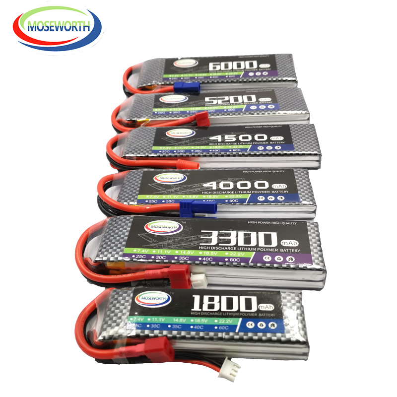 2S 3S 4S 6S 2200 4200 5200 600 - Drone Battery 3S reseña y precio
